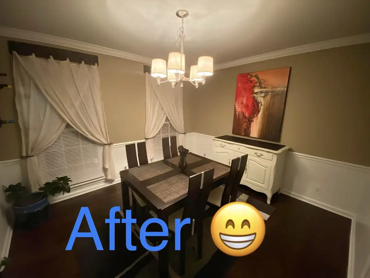 Professional dining room restoration after water damage in Delmar