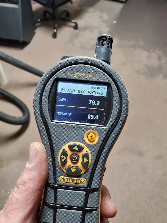 Moisture meter humidity assessment for Fire & Smoke Damage Restoration in Delmar